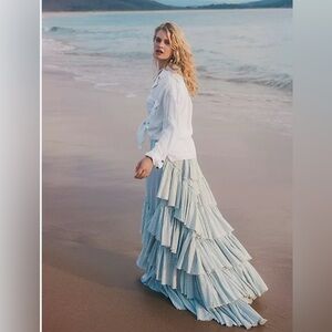 Free People Rock the Runway Maxi Skirt